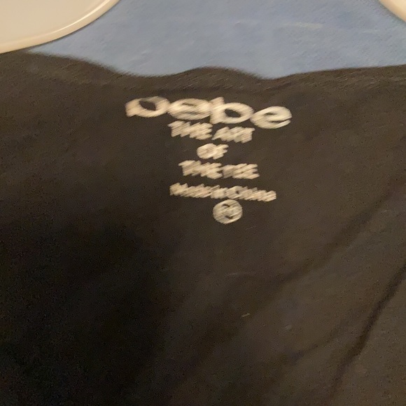 Bebe women’s dress tee. - Picture 2 of 4